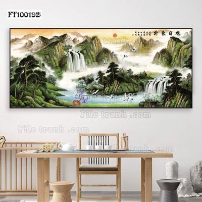 Tệp tin gốc File tranh hiện đại pha lê gương FT100192 (dùng cho in) File tranh hiện đại pha lê gương FT100192