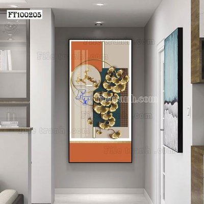 File tranh File tranh hiện đại pha lê gương FT100205 (gốc) chủ đề động vật