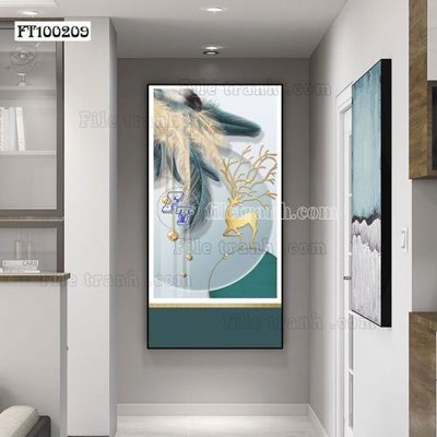 File PSD File tranh hiện đại pha lê gương FT100209 (bản gốc) dễ dàng edit