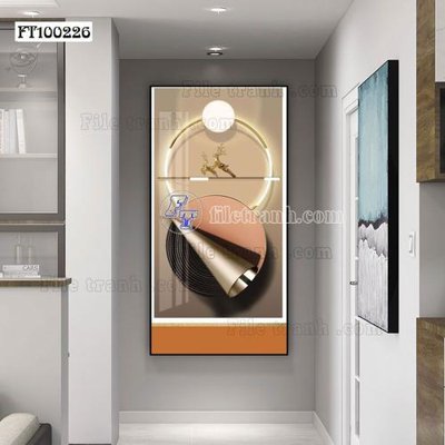 File gốc File tranh hiện đại pha lê gương FT100226 (PNG) trong suốt (transparent)