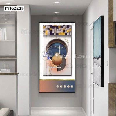 File tranh File tranh hiện đại pha lê gương FT100231 (ảnh gốc) in trần xuyên sáng