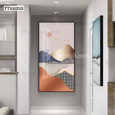 File tranh File tranh hiện đại pha lê gương FT100293 (bản gốc) treo tường