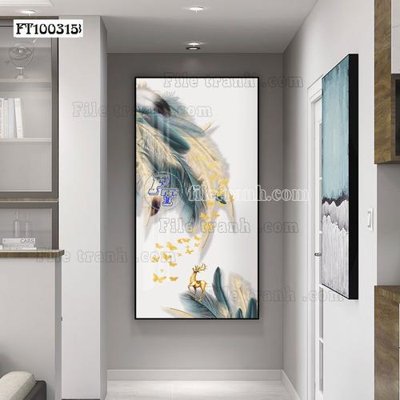 Download file File tranh hiện đại pha lê gương FT100315 (gốc) in mica bàn thờ