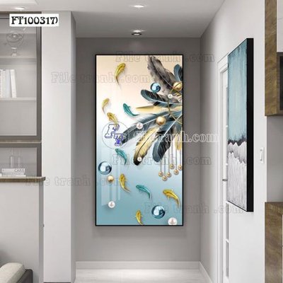 Tải file File tranh hiện đại pha lê gương FT100317 (gốc) làm file in ấn