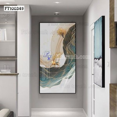 File gốc File tranh hiện đại pha lê gương FT100341 (ảnh rõ nét) để in