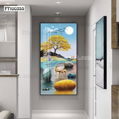 File ảnh File tranh hiện đại pha lê gương FT100355 (gốc) in backdrop sự kiện