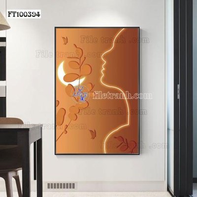 Tải file File tranh hiện đại pha lê gương FT100394 (gốc) làm file thiết kế