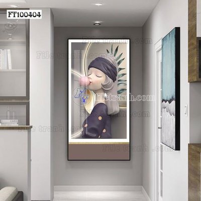 File ảnh File tranh hiện đại pha lê gương FT100404 (gốc) in quảng cáo ngoài trời