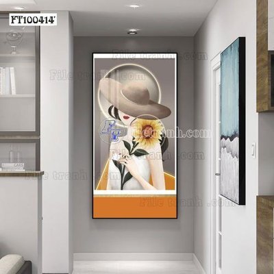 File gốc File tranh hiện đại pha lê gương FT100414 (chuẩn CMYK) cho nhà in