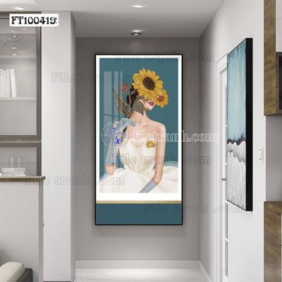 File gốc File tranh hiện đại pha lê gương FT100419 (ảnh chi tiết) để in ấn