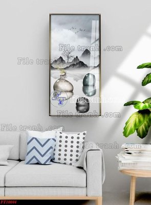 File tranh gốc File tranh bộ hiện đại FT10044 (bản quyền) độc đáo