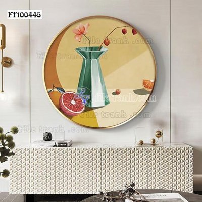 File tranh File tranh hiện đại pha lê gương FT100445 (gốc) in backlit film