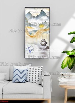 File tranh gốc File tranh bộ hiện đại FT10050 (bản quyền) Filetranh.com