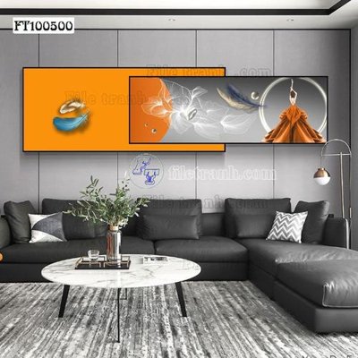 File tranh gốc File tranh hiện đại pha lê gương FT100500 (bản quyền) file PSD