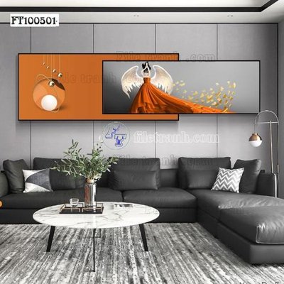 File gốc File tranh hiện đại pha lê gương FT100501 (phong cách) tối giản