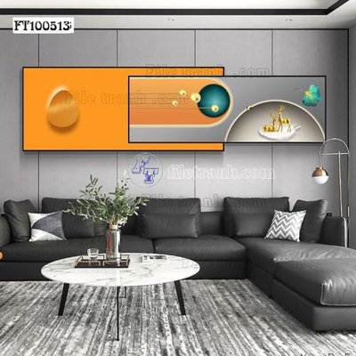 File tranh File tranh hiện đại pha lê gương FT100513 (gốc) chủ đề thành phố