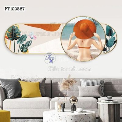 File tranh quảng cáo File tranh hiện đại pha lê gương FT100527 (file gốc) chuyên nghiệp