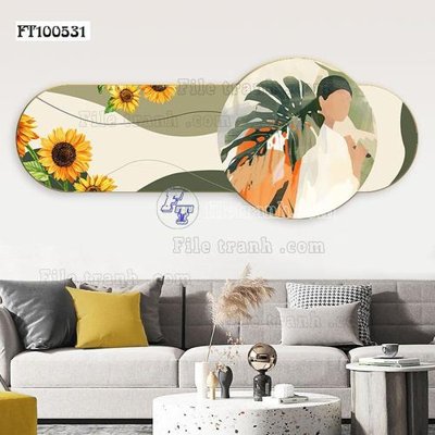 File PSD File tranh hiện đại pha lê gương FT100531 (bản gốc) độ phân giải cao