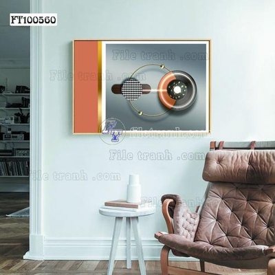 File gốc File tranh hiện đại pha lê gương FT100560 (PNG) trong suốt (transparent)