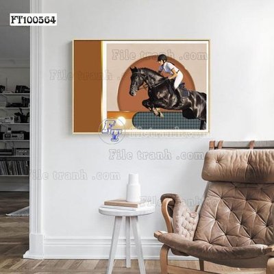 File in mica File tranh hiện đại pha lê gương FT100564 (ảnh gốc) đẹp