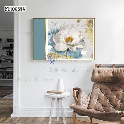 Ảnh gốc File tranh hiện đại pha lê gương FT100574 (siêu chi tiết) để in ấn