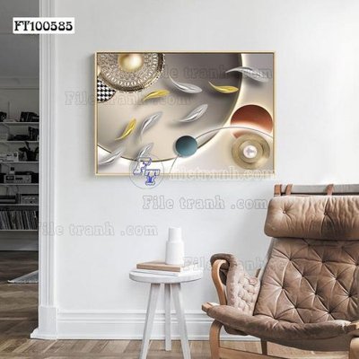 Tải file gốc File tranh hiện đại pha lê gương FT100585 (bản PSD) gốc