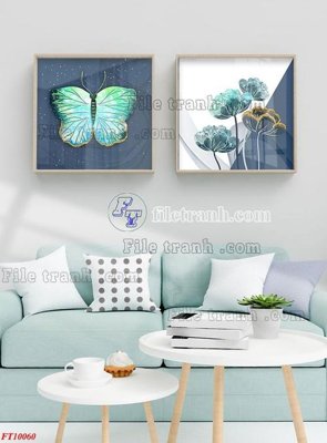 File gốc File tranh bộ hiện đại FT10060 (AI/EPS) cho in ấn