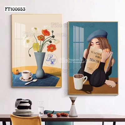 Download file tranh PSD File tranh hiện đại pha lê gương FT100653 để chỉnh sửa