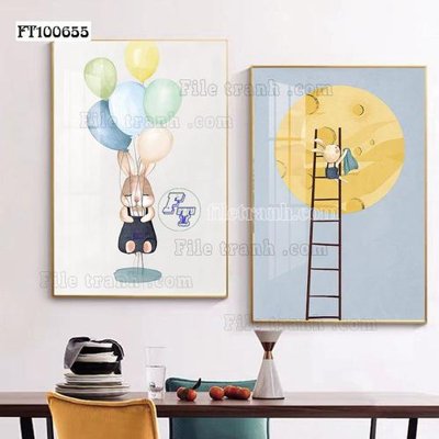 Tải file tranh gốc File tranh hiện đại pha lê gương FT100655 chất lượng cao
