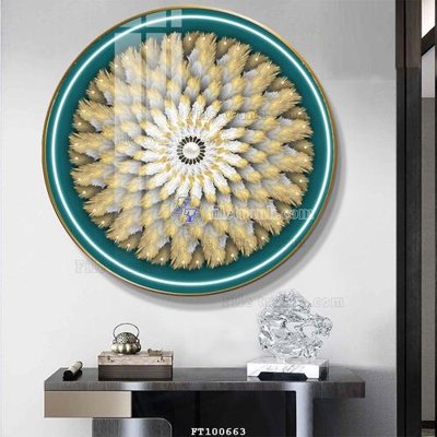 File tranh gốc File tranh hiện đại pha lê gương FT100663 (bản quyền) độc đáo