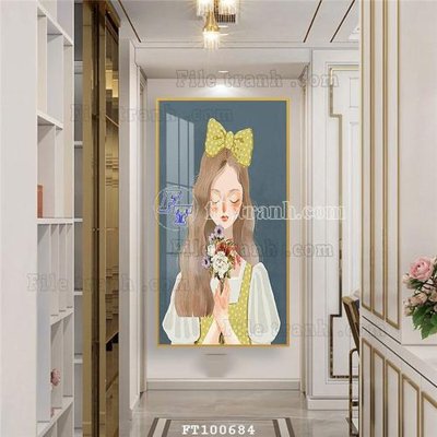 File ảnh File tranh hiện đại pha lê gương FT100684 (gốc) in quảng cáo ngoài trời