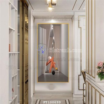 File gốc File tranh hiện đại pha lê gương FT100699 (AI/EPS) cho in ấn