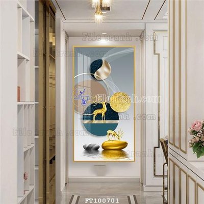 Chi tiết file tranh tráng gương File tranh hiện đại pha lê gương FT100701 (ảnh gốc)