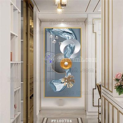 Tải file gốc File tranh hiện đại pha lê gương FT100704 (bản PSD) còn layer