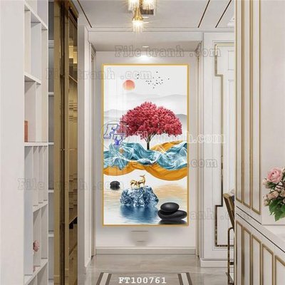File ảnh File tranh hiện đại pha lê gương FT100761 (gốc) dùng in Pano