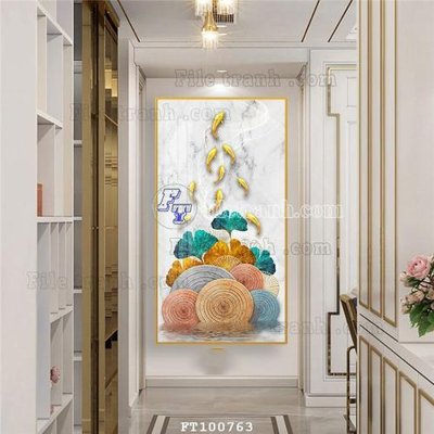 File ảnh File tranh hiện đại pha lê gương FT100763 (gốc) in biển hiệu