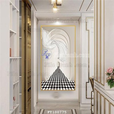 File PSD File tranh hiện đại pha lê gương FT100775 (bản gốc) chất lượng nhất