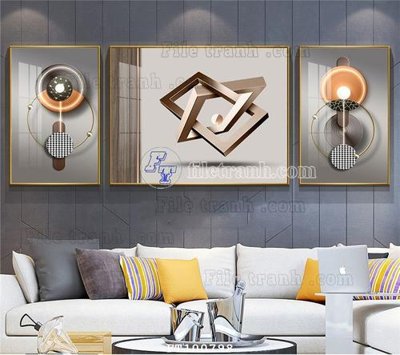 File tranh File tranh hiện đại pha lê gương FT100798 (file gốc) chuẩn màu in