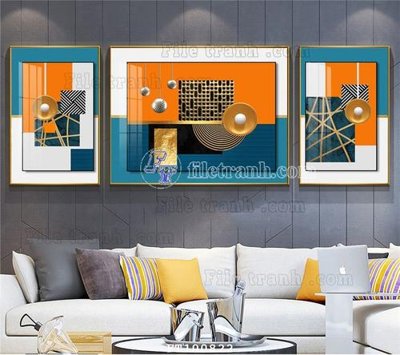 File PSD File tranh hiện đại pha lê gương FT100822 (gốc) nhiều lớp (multi-layer)