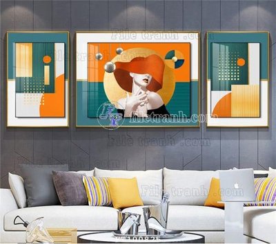 File in trần File tranh hiện đại pha lê gương FT100825 (file gốc) xuyên sáng