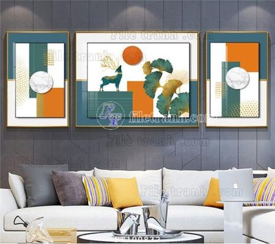 Tải file File tranh hiện đại pha lê gương FT100832 (gốc) làm tranh treo tường