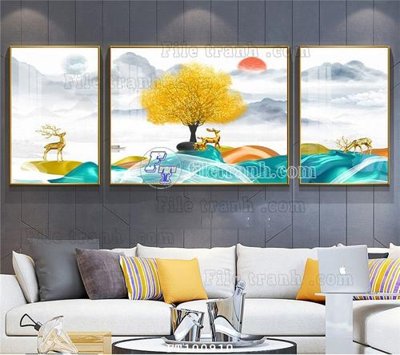 File tranh gốc File tranh hiện đại pha lê gương FT100910 (sắc nét từng chi tiết)