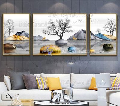 Tải file tranh File tranh hiện đại pha lê gương FT100912 (gốc) tại Filetranh.com