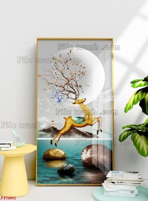 Tải file gốc File tranh bộ hiện đại FT10092 (bản PSD) gốc