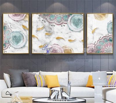 File gốc File tranh hiện đại pha lê gương FT100954 cho in ấn và thiết kế