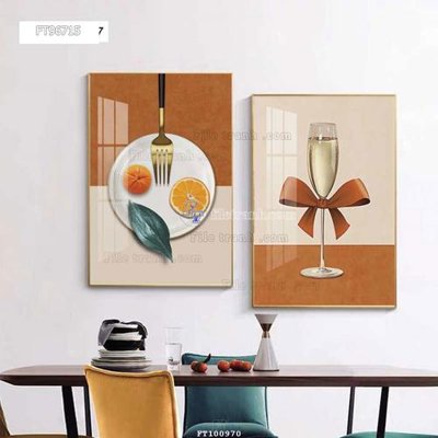 File ảnh File tranh hiện đại pha lê gương FT100970 (gốc) in biển hiệu