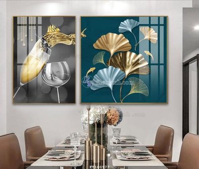 File PSD File tranh hiện đại pha lê gương FT100977 (bản gốc) đã tách nền