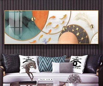 File in ấn chuyên nghiệp File tranh hiện đại pha lê gương FT101008 (file gốc)