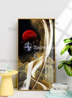 Mua file gốc File tranh bộ hiện đại FT10102 (chất lượng) tại Filetranh.com