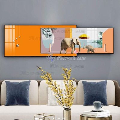 File tranh File tranh hiện đại pha lê gương FT101051 (ảnh gốc) độ nét vượt trội